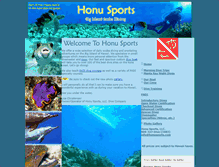 Tablet Screenshot of honusports.com